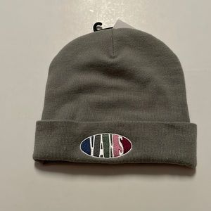 Vans Beanie gray colorful patch breaking curfew